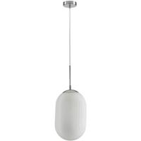 ECO-Light GREENWICH I-GREENWICH-C-S1 BCO Hanglamp E27 60 W Wit, Chroom - thumbnail