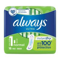 Always Always Maandverband Ultra Normaal (16st) - thumbnail