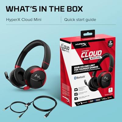 HyperX CloudX Stinger 2 Core Over Ear headset Kabel Stereo Zwart Gamen - thumbnail
