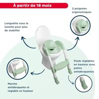 Toiletverkleiner - THERMOBABY - KIDDYLOO - Celadon Groen - Verstelbaar - thumbnail