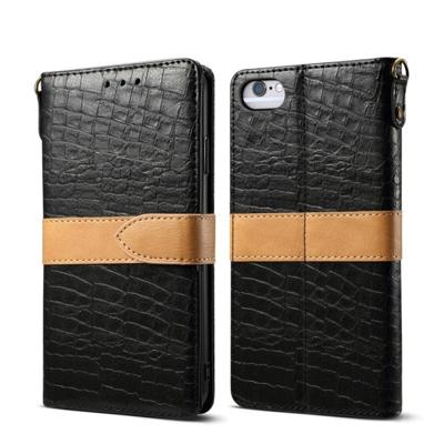 Lederen beschermhoes voor iPhone 6 & 6s (zwart) Lederen beschermhoes voor iPhone 6 & 6s (zwart)