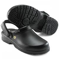 SIKA Fusion Clog ESD m. hielriempje OB SRC - 19467 Zwart | Zwart | Maat 42 - 5703617108286 - thumbnail