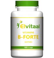 Elvitum Vitamine B-Forte Gistvrij Vegicaps - thumbnail