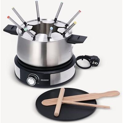 SEVERIN Fonduepan en crêpemaker FO 2471-160