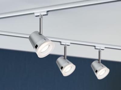 Paulmann Cone 230V-railsysteem lamp URail GU10 10 W LED Chroom (mat), Chroom Paulmann Cone 230V-railsysteem lamp URail GU10 10 W LED Chroom (mat), Chroom