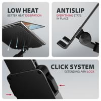 AXAGON Laptopstandaard In hoogte verstelbaar, Kantelbaar - thumbnail