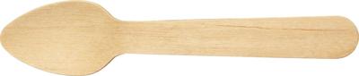 Koffielepel uit hout, 11 cm, pak van 250 stuks