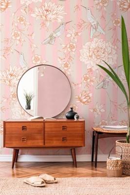 Livingwalls The Wall II - Rose - Strepen - 392021