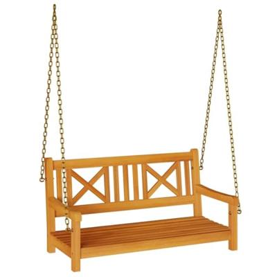 Schommelbank Bruin 110 x 56 x 58.5 cm Massief Acaciahout