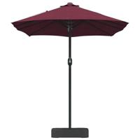 Tuinparasol Bordeauxrood 385 x 209 x 244 cm Stof - thumbnail