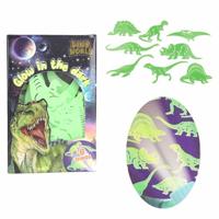 Dino World Glow in the dark stickers - thumbnail