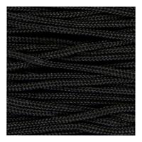 Creativ Company Macramé koord, dikte 2 mm, zwart, 8 m/ 1 rol - thumbnail