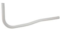 Kirchhoff Spoelbuis 90° offset, wit, 700 x 250 mm - 98818040 - thumbnail