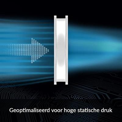 ARCTIC P14 PWM Computer behuizing Ventilator 14 cm Transparant, Wit 1 stuk(s)