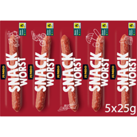 Jumbo Snackworst 5 x 25 g - thumbnail