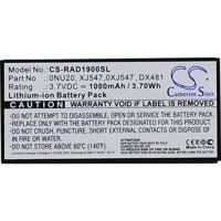 CS Cameron Sino Accu voor Raid-Controller 3.7 V 1000 mAh Vervangt originele accu 0FR463, 0NU209, 0U8735, 0UF302, 0XJ547, 312-0448, 405-10780, CNXVV, DX481, - thumbnail