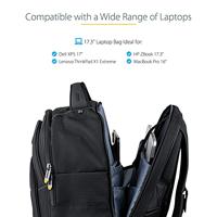 StarTech.com NTBKBAG173 Laptoprugzak Geschikt voor max. (laptop): 43,9 cm (17,3) Zwart - thumbnail