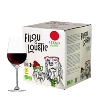 (Organic) Filou et Loustic Rouge BIB 3L - thumbnail