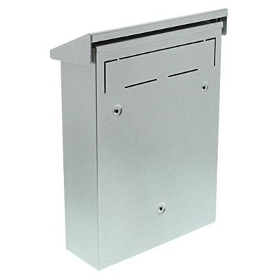 Burg Wächter DAILY 5861 SI Daily 5861 Si Brievenbus Plaatstaal Zilver Sleutelslot