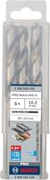 Bosch Accessories 2608585539 HSS Metaal-spiraalboor 12.2 mm Gezamenlijke lengte 151 mm Geslepen DIN 338 Cilinderschacht 5 stuk(s) - thumbnail