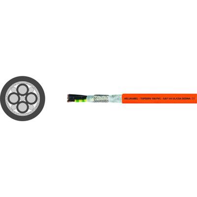 HELU TOPSERV® 108 Servokabel 4 G 2.5 mm² Oranje 707251 100 m