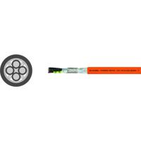 HELU TOPSERV® 108 Servokabel 4 G 2.5 mm² Oranje 707251 100 m - thumbnail