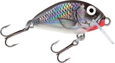 Salmo Tiny - 3 cm - holographic grey shiner