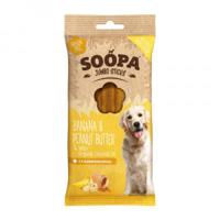 Soopa Jumbo Dental Sticks met banaan & pindakaas voor de hond Per stuk - thumbnail