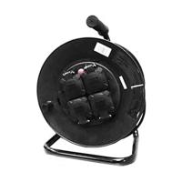 Verlengbare Kabel EDM 20135 Zwart - thumbnail