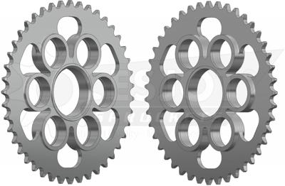 ESJOT Chain wheel 520 45z steel silver