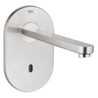 GROHE Eurosmart Cosmopolitan E - afbouwdeel wandkraan - uitloop 23cm - zonder menging - tranformator 230V - RVS 36334SD0 - thumbnail