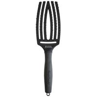 Olivia Garden Fingerbrush Double Bristles Black M - thumbnail