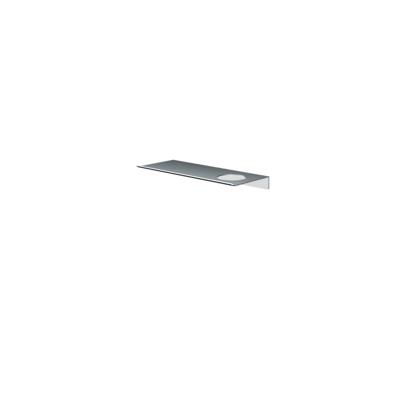 Hotbath &More Planchet 30 cm inclusief bevestigings rails met 1 uitsparing voor een zeepdispenser of beker RVS 316 Hotbath &More Planchet 30 cm inclusief bevestigings rails met 1 uitsparing voor een zeepdispenser of beker RVS 316
