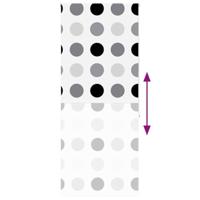 VidaXL Doucherolgordijn 110x240 cm stofbreedte 106 cm - thumbnail