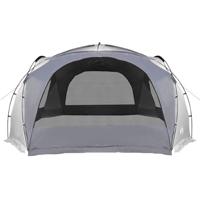 Partytent waterdicht wit en grijs - thumbnail