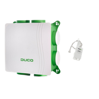 Ducobox Silent All-in-one Rh - Randaarde Stekker + Vocht Boxsensor - thumbnail