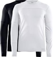 2-Pack Core - Thermoshirt lange mouw Heren - Ronde hals - Thermo ondergoed heren - Snel drogend - thumbnail