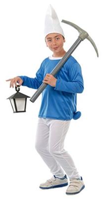 Smurf kostuum kind blauw