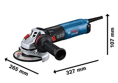 Bosch Blauw GWS 17-125 SB | Haakse slijpmachine | 1700 W | 125 mm - 06017D0700 - thumbnail