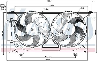 Koelventilator 85074