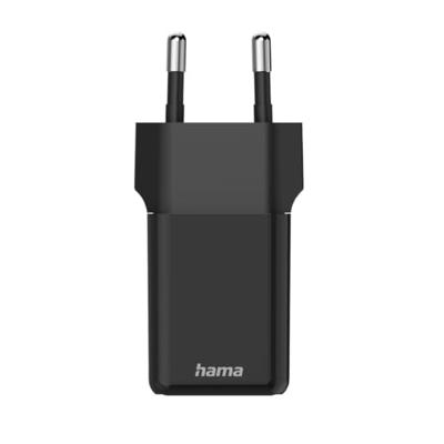 Hama Fast Charger USB-C PD/QC/GaN Super-Mini Charger 45 W Oplader Zwart Hama Fast Charger USB-C PD/QC/GaN Super-Mini Charger 45 W Oplader Zwart