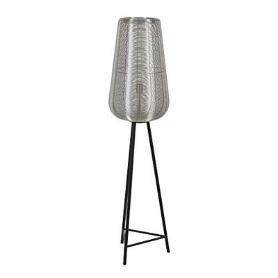 Light & Living Vloerlamp 'Adeta', nikkel, 147cm hoog