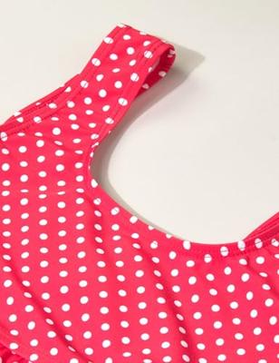 Playshoes bikini Stippen Rood Wit-146-152