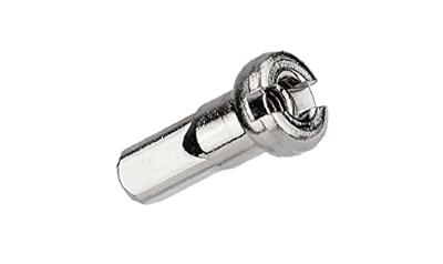 Spaaknippel Alpina 14G - ø4mm / M2.3 / 12.3mm lang - zilver (144 stuks)