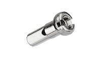 Spaaknippel Alpina 14G - ø4mm / M2.3 / 12.3mm lang - zilver (144 stuks) - thumbnail