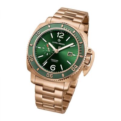 Alpha Sierra Automatic Phantom GR006 Heren Horloge 44mm 5 ATM Alpha Sierra Automatic Phantom GR006 Heren Horloge 44mm 5 ATM