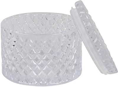 Clayre & Eef Glazen potje Ø 11x8 cm Glas Rond Potje