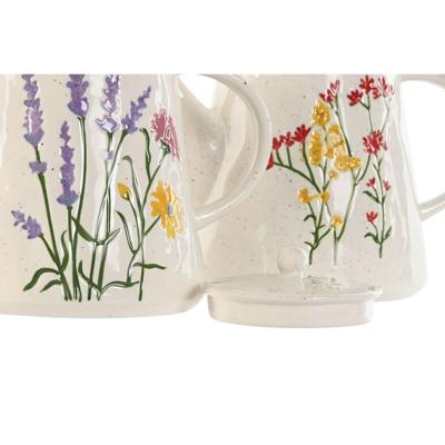Theepot Home ESPRIT Multicolour Porselein 900 ml (2 Stuks)
