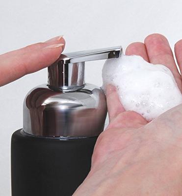 MSV Zeeppompje|dispenser Kyoto - keramiek - pastel blauw|zilver - 18 c