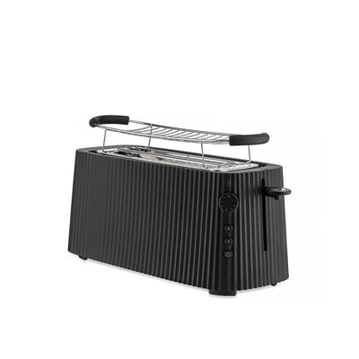 Alessi Broodrooster Plisse - Zwart - 1700 W - door Michele De Lucchi - MDL15 B